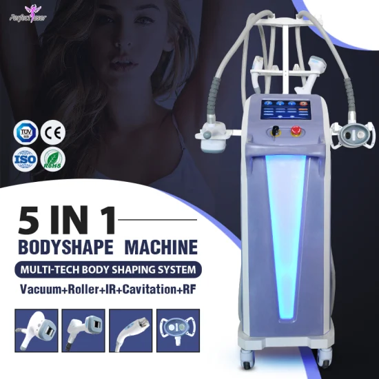 5in1 Body Sculpt Abnehmen Gestaltung Vela Form RF Roller Vakuum Ultraschall Kavitation Gewicht Fett Verlust Schönheit Maschine Ausrüstung